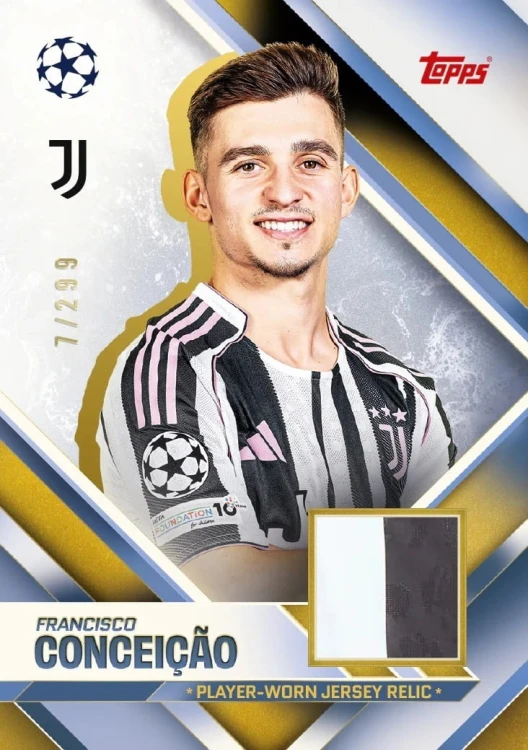 Karty TOPPS MATCH ATTAX EXTRA 2025 2026 MEGA puszka Goliaths - karta Conceicao