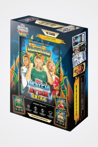 Karty TOPPS MATCH ATTAX EXTRA 2025 2026 MEGA puszka Goliaths front