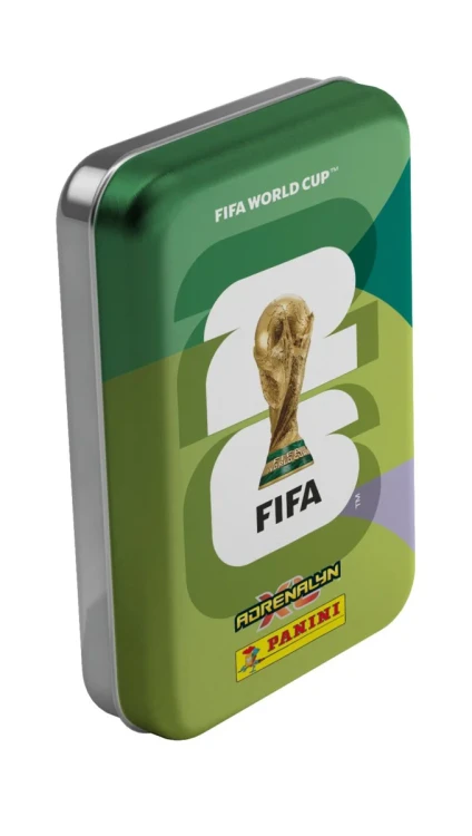 Mini puszka Panini FIFA World Cup 2026 Adrenalyn XL - front