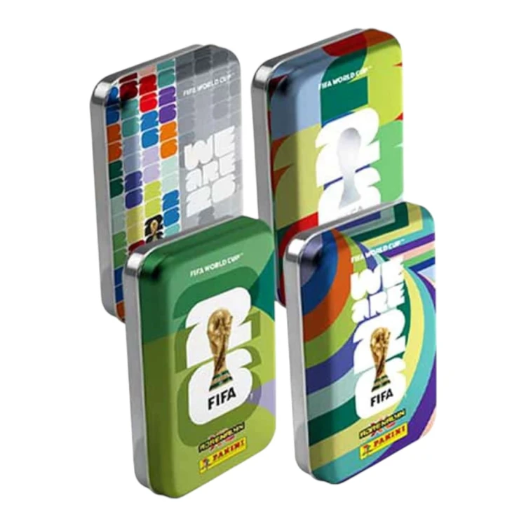 Mini puszka Panini FIFA World Cup 2026 Adrenalyn XL - dostępne grafiki