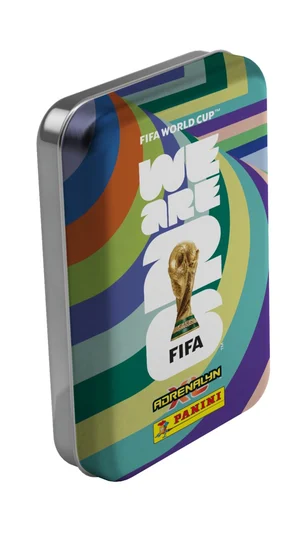 Mini puszka Panini FIFA World Cup 2026 Adrenalyn XL - wersja kolor