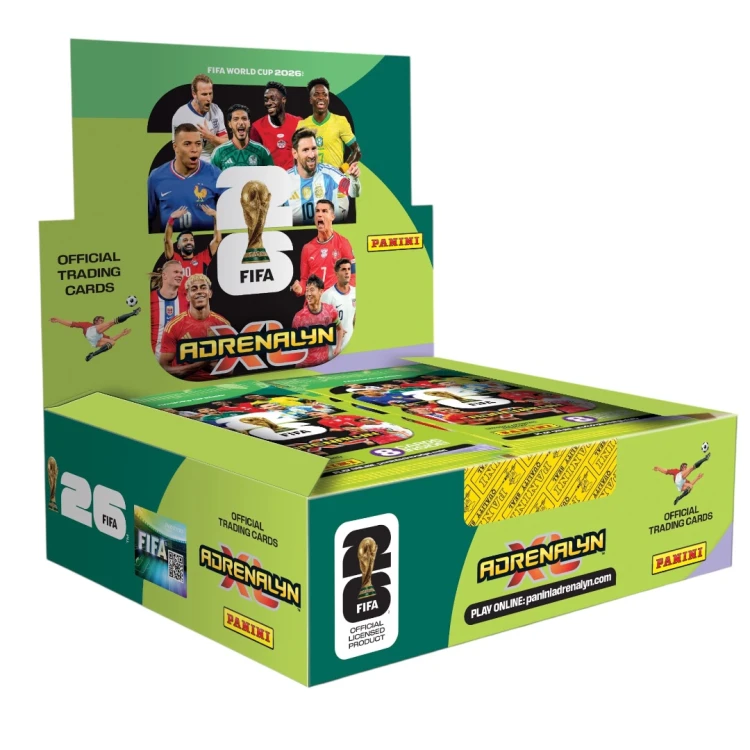 Display box Panini FIFA World Cup 2026 Adrenalyn XL - 24 saszetki w zestawie