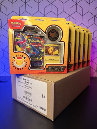 Sealed case Pokemon TCG 2026 Pokemon Day Collection