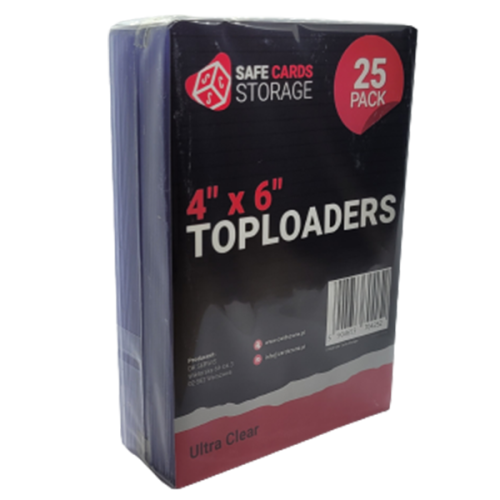 Toploader na karty XXL 4 x 6 XXL Safe Card Storage