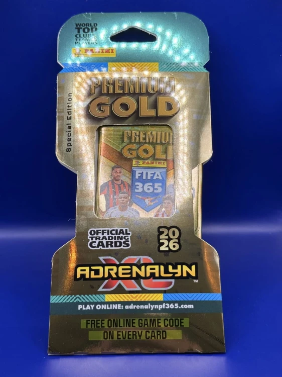 Boostermania Panini Fifa 365 Adrenalyn XL 2026 - Blister Gold Booster - Front