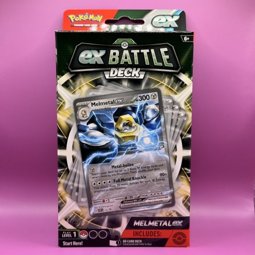 Karty Pokemon TCG EX Battle Deck Melmetal EX - zdjęcie talii