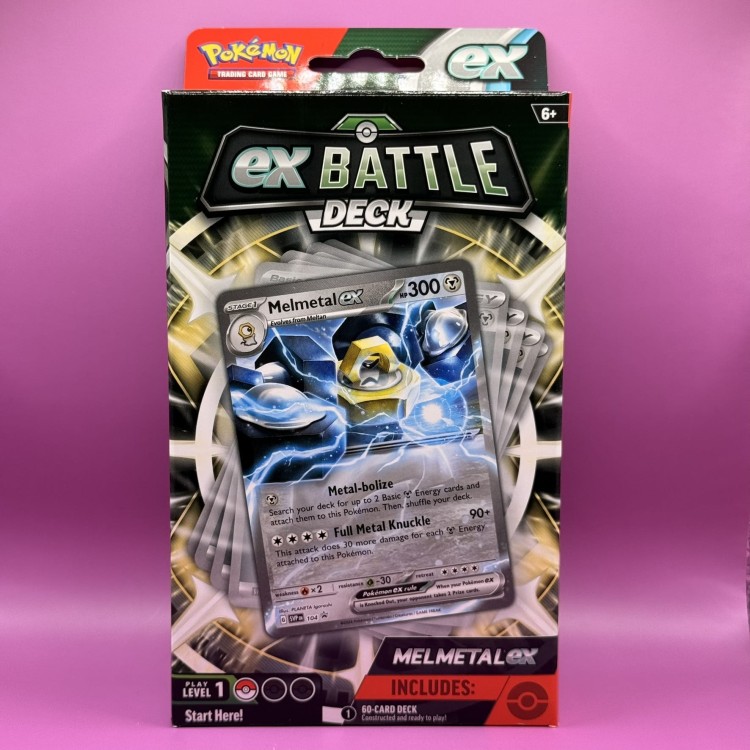 Karty Pokemon TCG EX Battle Deck Melmetal EX - zdjęcie talii