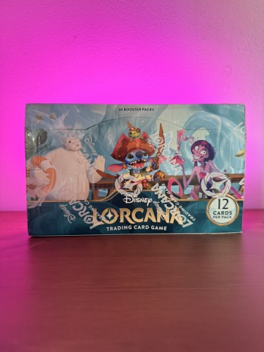 Disney Lorcana Azurite Sea Sealed Booster Box - 24 boostery w sklepie Boostermania