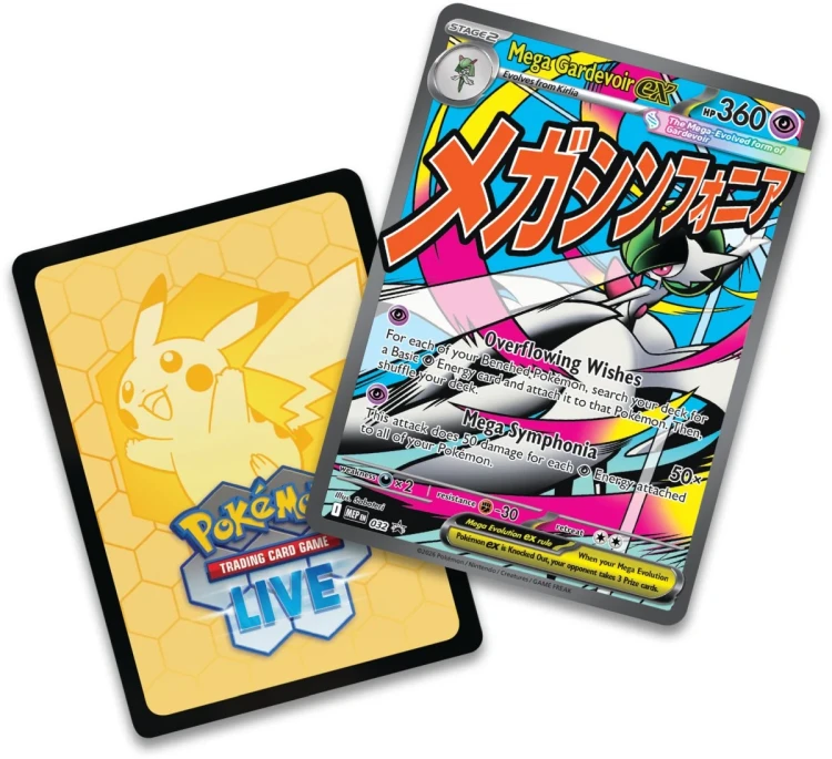 Pokemon TCG Mega Evolution Ascended Heroes Premium Poster Collection Mega Gardevoir - karta  Gardevoir i online