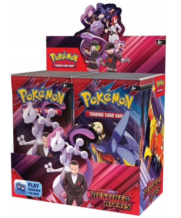 Pokemon TCG Scarlet And Violet Destined Rivals Booster Sealed Box 36 boosterów