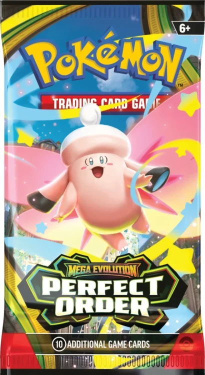 Pokémon TCG Mega Evolution Perfect Order Booster Mega Clefable ex