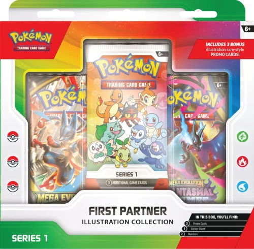 Pokémon TCG First Partner Illustration Collection Series 1 - front