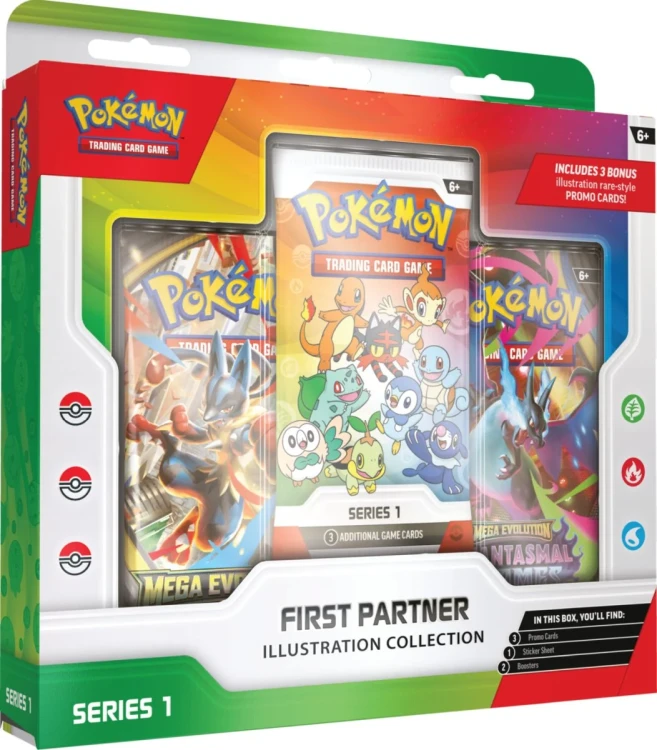 Pokémon TCG First Partner Illustration Collection Series 1
