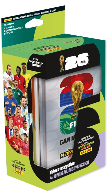 Panini FIFA World Cup 2026 Adrenalyn XL 2026 Duża Puszka
