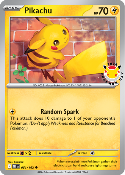 2026 Pokemon Day Collection - limitowana karta Pikachu z zestawu